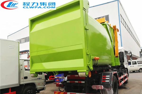 國五東風天錦車廂可卸式垃圾車 國五東風天錦車廂可卸式垃圾車