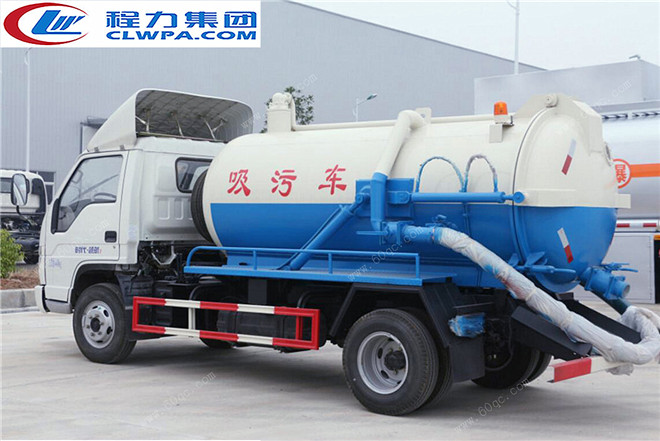 福田時代4方吸污車