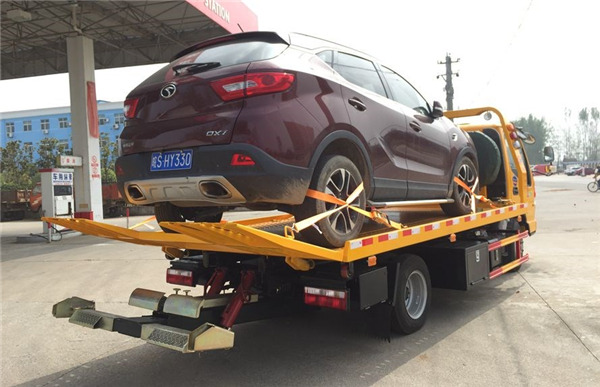 江淮康鈴一拖二藍牌清障車