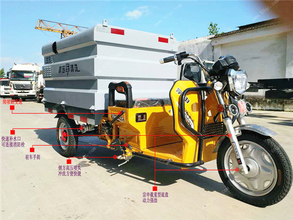 三輪清洗車結構圖