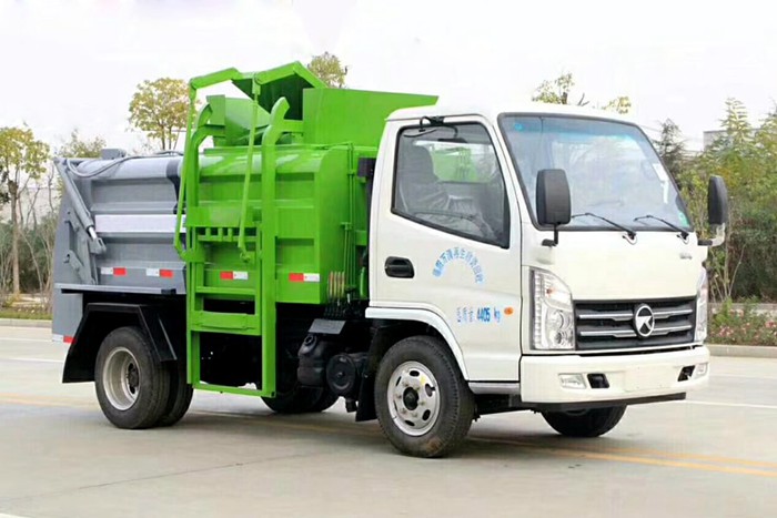 餐廚垃圾車介紹，購買凱馬藍牌餐廚垃圾車好處
